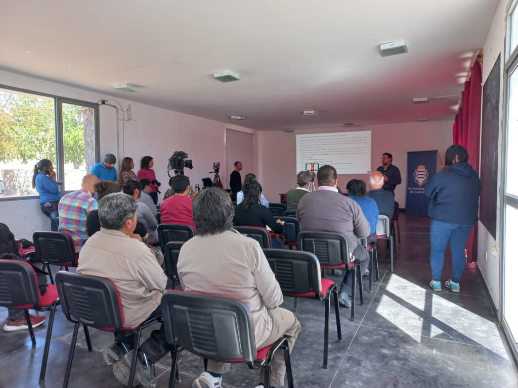 En Cafayate se desarrolló la consulta pública sobre el proyecto de obra del Centro de Convenciones